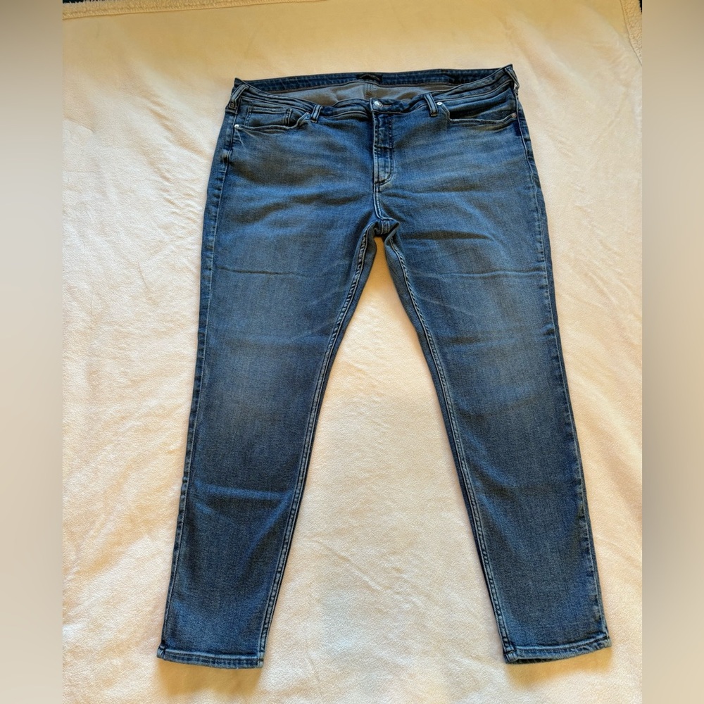Women’s Silver Jeans Most Wanted Skinny Size 24